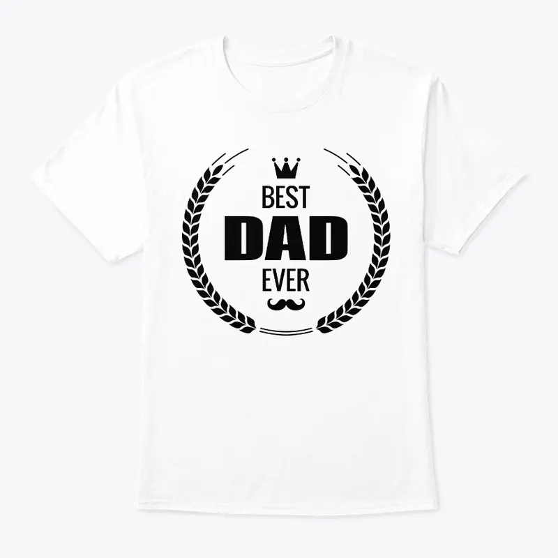 Best Dad Ever Logo