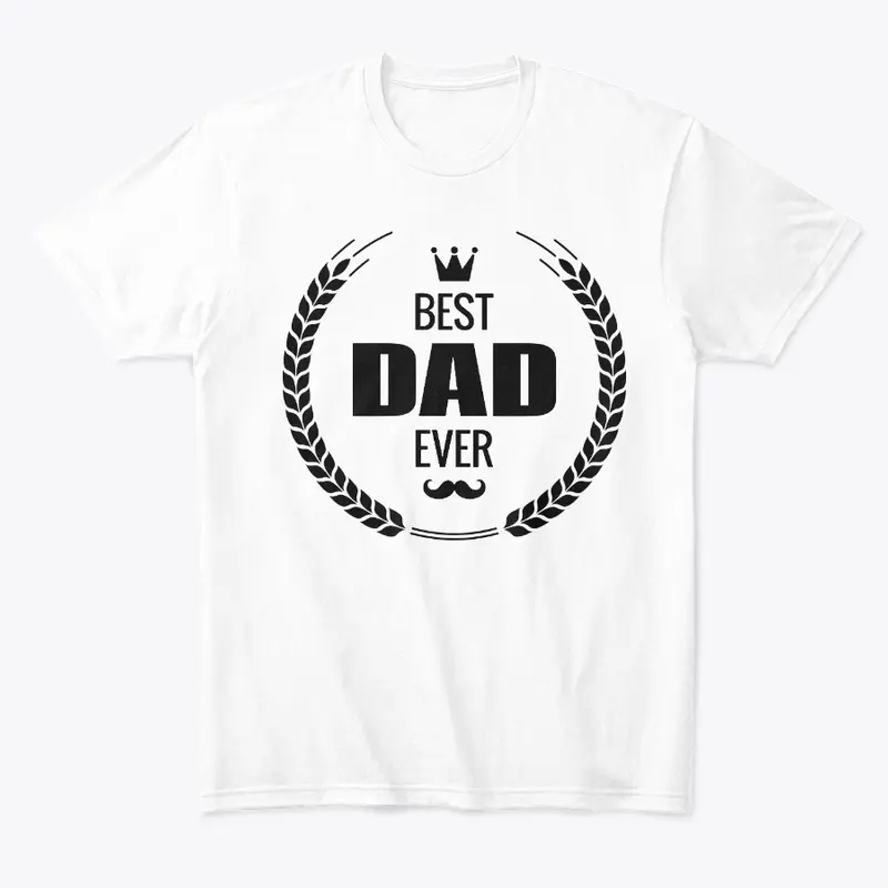 Best Dad Ever Logo