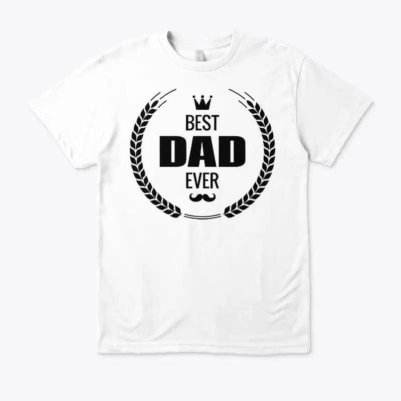 Best Dad Ever Logo