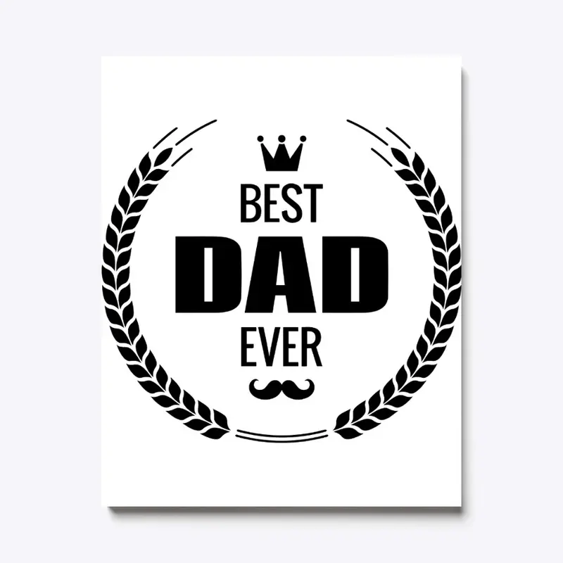 Best Dad Ever Logo