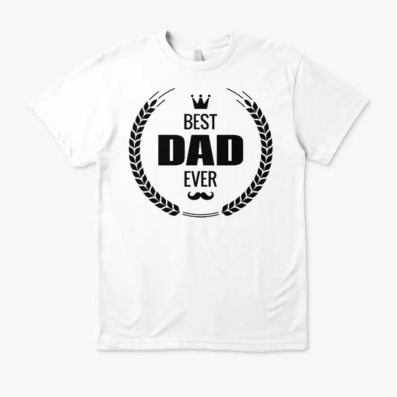 Best Dad Ever Logo